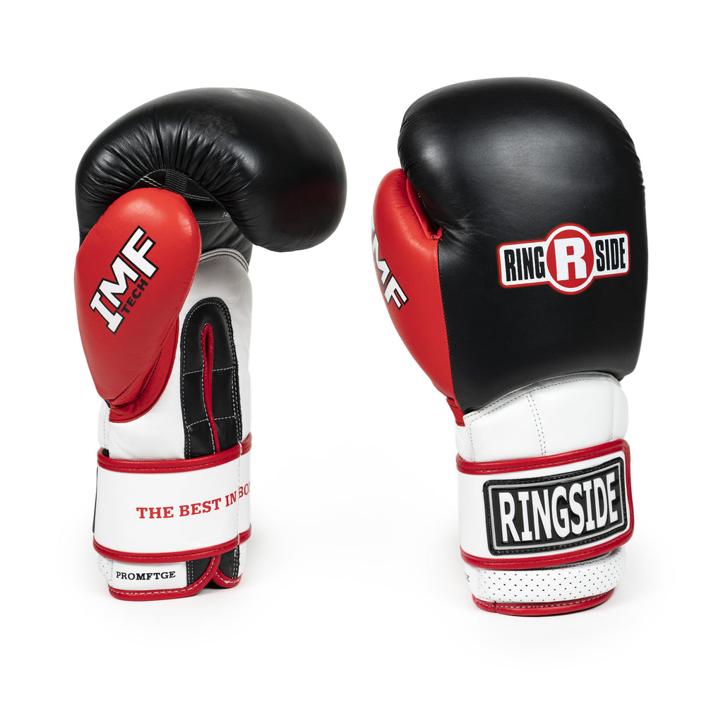 Ringside Pro Style IMF Tech Training Gloves-Black | Ringside Boxing Gloves  – Full Contact Sports